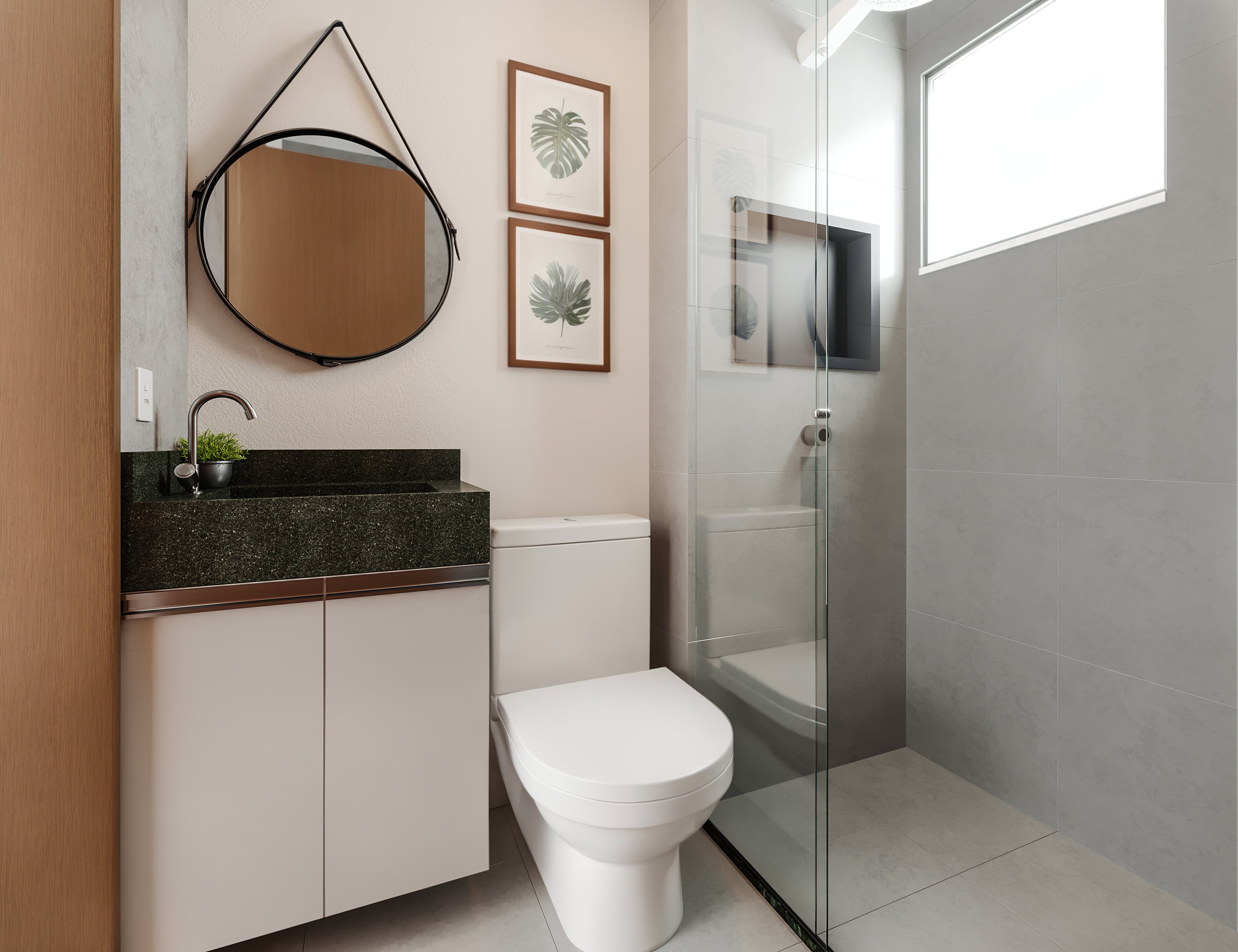 Acabamento interno do apartamento